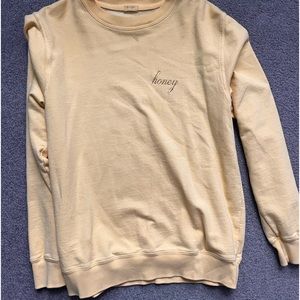 John Galt honey crewneck